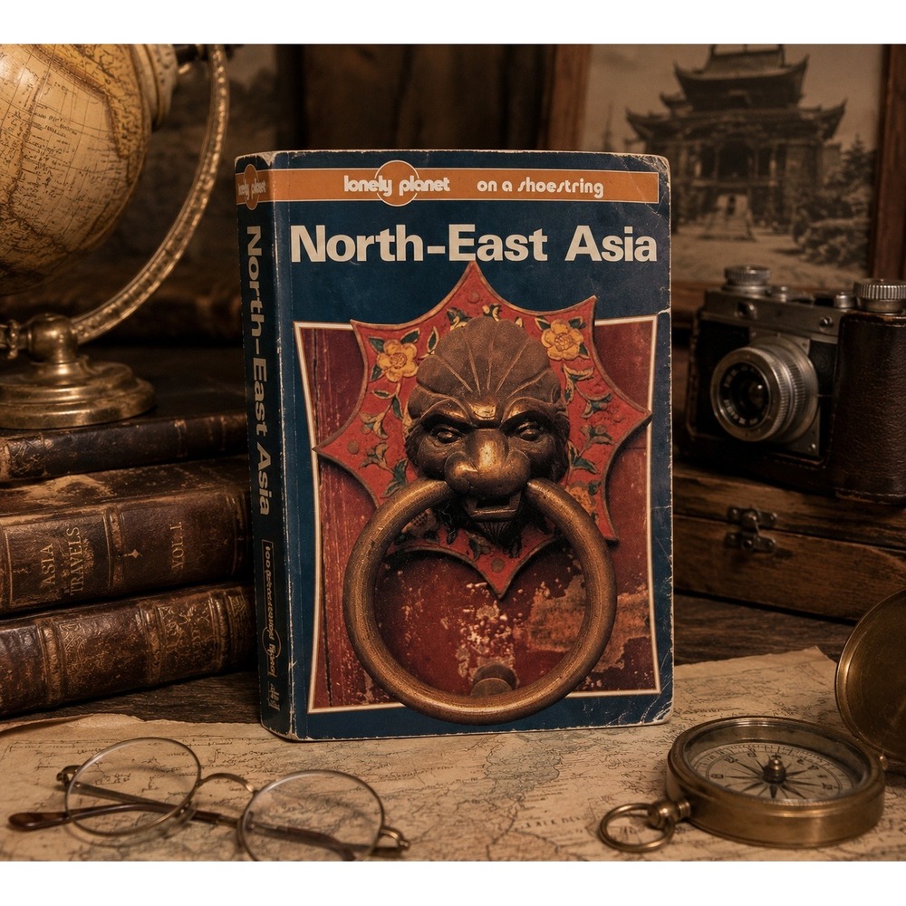 Lonely Planet North-East Asia on a shoestring 3rd Ed 1992 Travel Guide Book